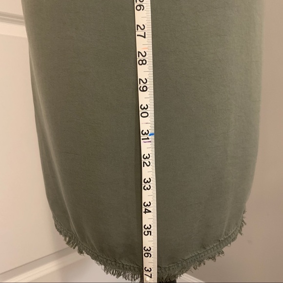 🌹NWT Carolina Belle Military Green Sleeveless Dress - Picture 9 of 12